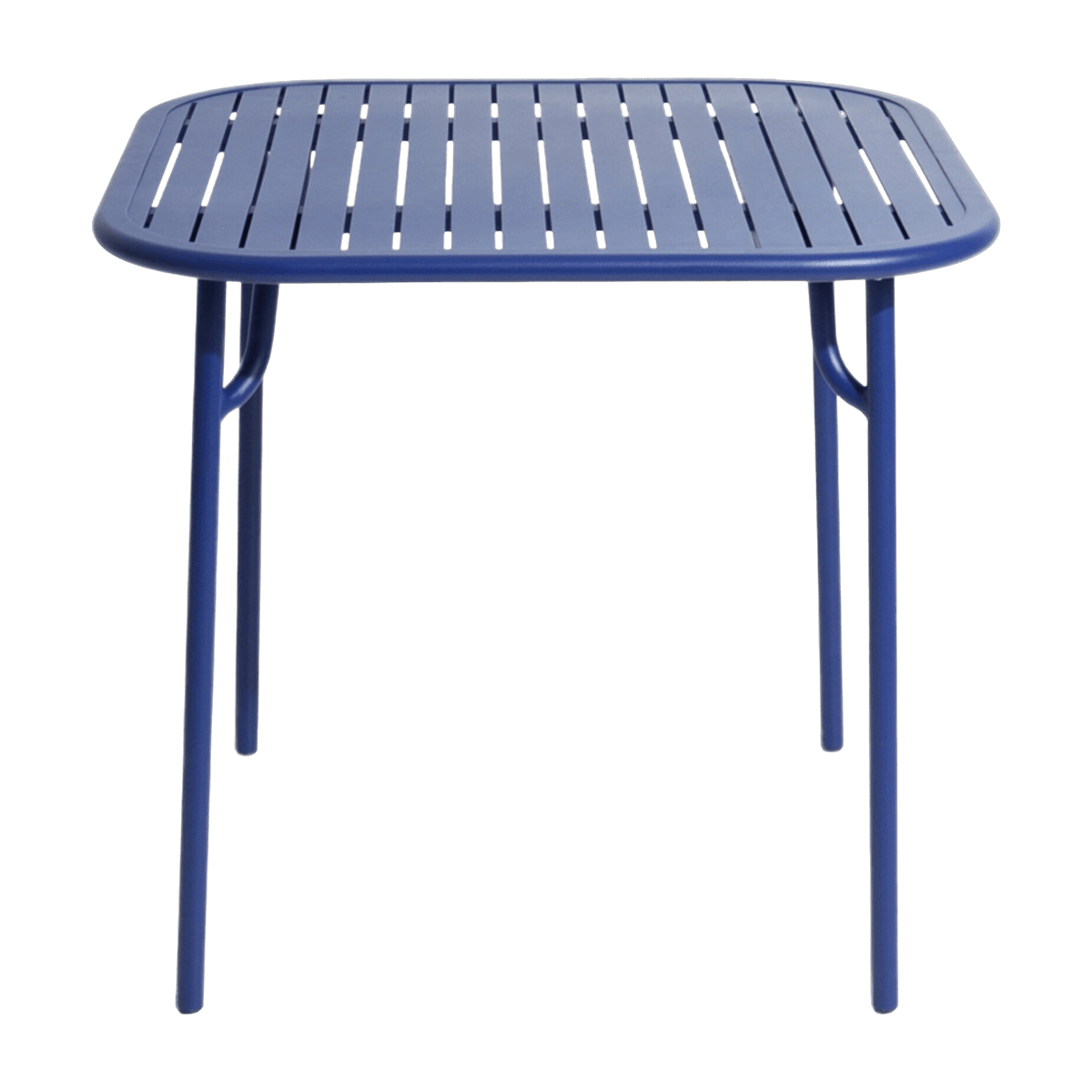 Table de jardin carrée bleue Week-End - Petite Friture - The Cool Republic