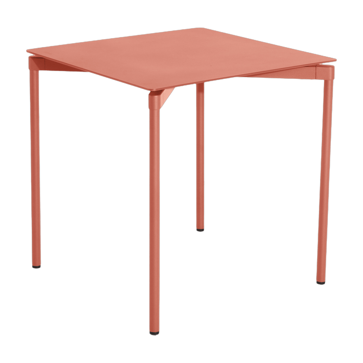 Table de jardin carrée corail Fromme - Petite friture - The Cool Republic