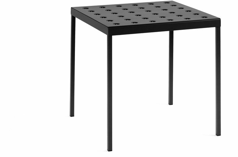 Table de jardin carrée en acier anthracite Balcony - HAY - The Cool Republic