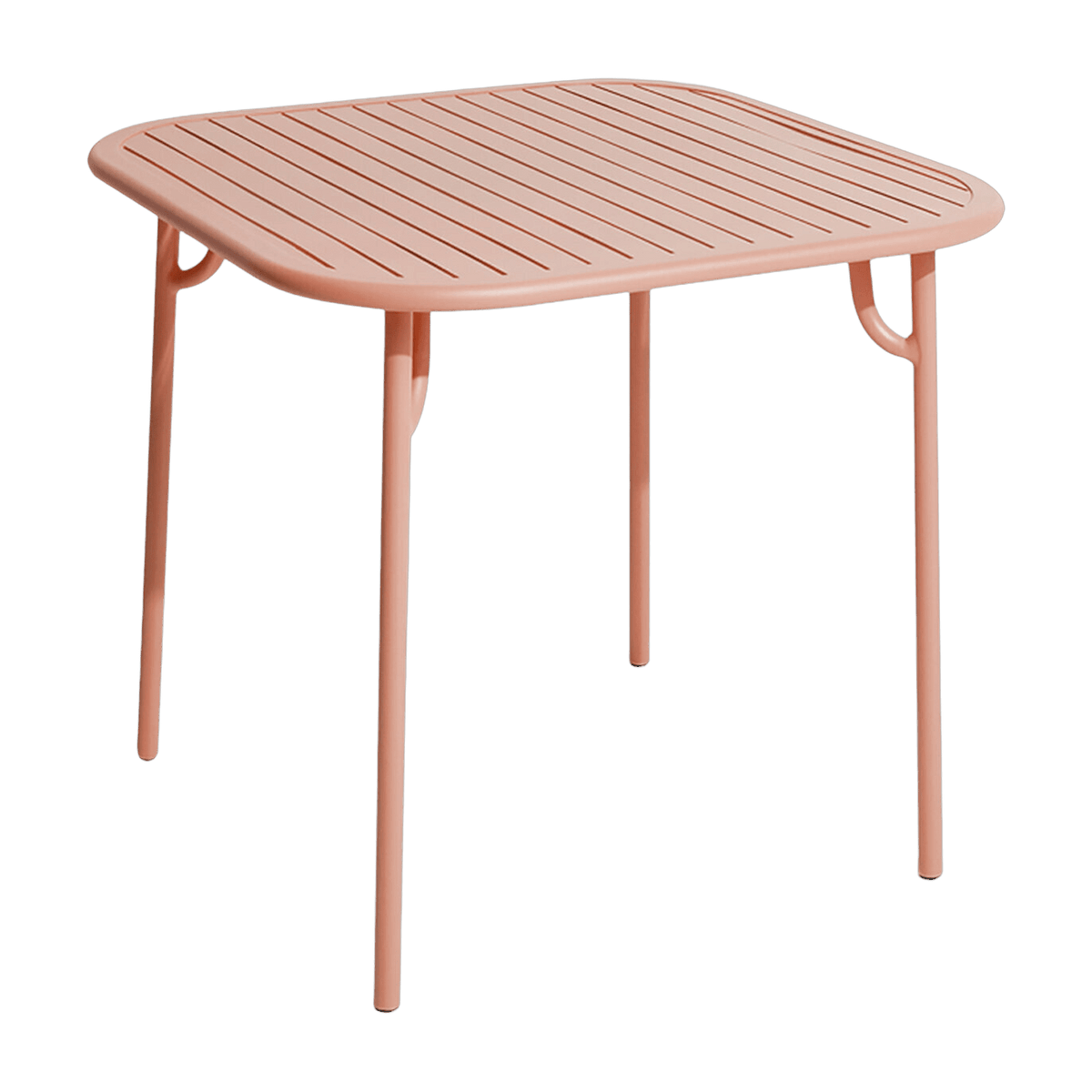 Table de jardin carrée rose blush Week-End - Petite Friture - The Cool Republic