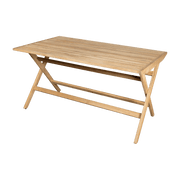 Table de jardin en teck Flip - Cane-Line - The Cool Republic
