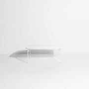 Table de jardin rectangulaire blanche 180 cm Week-End - Petite Friture - The Cool Republic