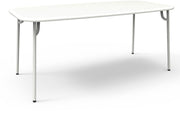 Table de jardin rectangulaire blanche 220 cm Week - End - Petite Friture - The Cool Republic