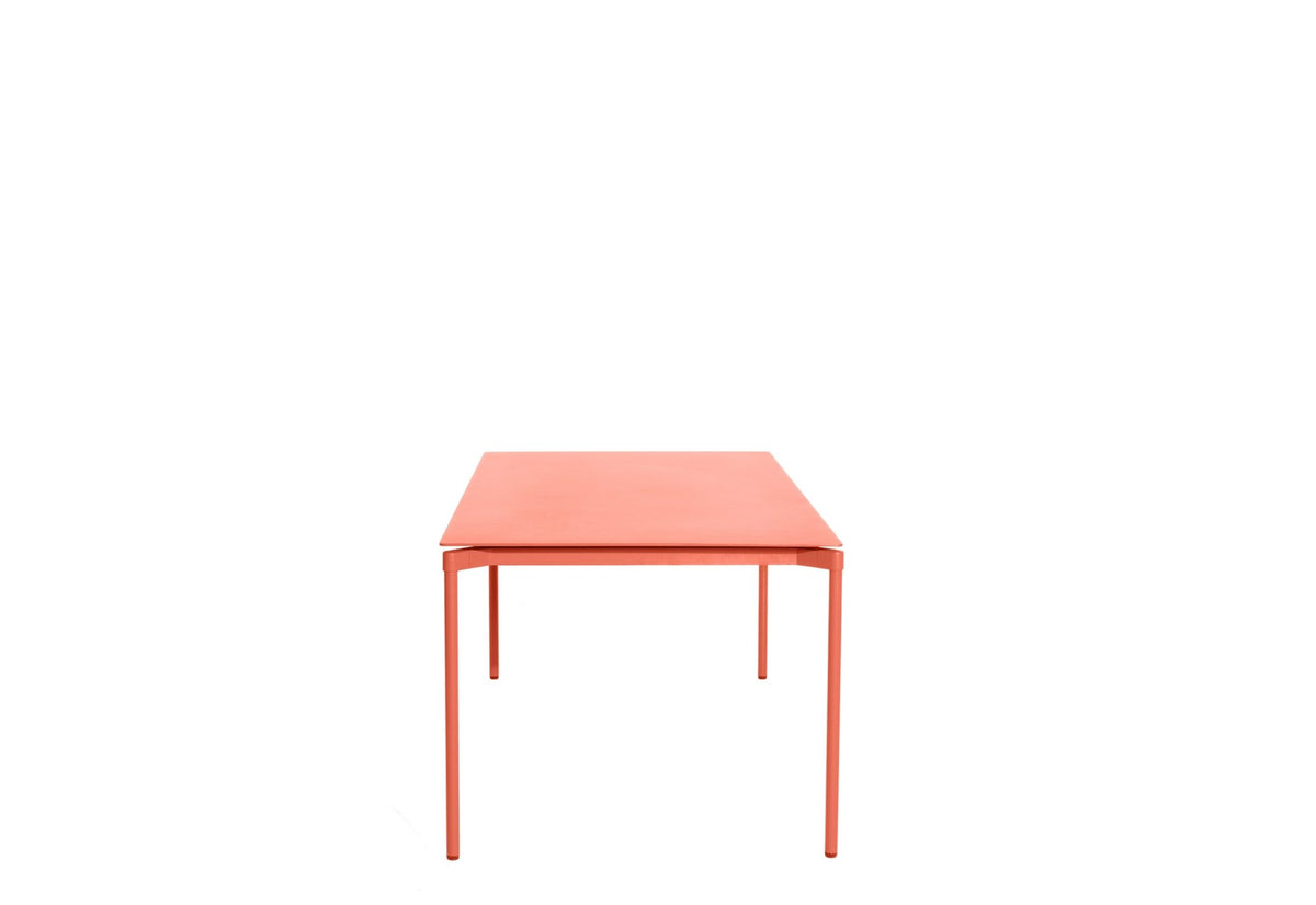 Table de jardin rectangulaire corail Fromme - Petite friture - The Cool Republic