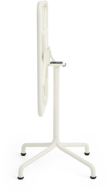 Table de jardin rectangulaire en aluminium laqué blanc cassé 60x70x74cm Deville - HAY - The Cool Republic