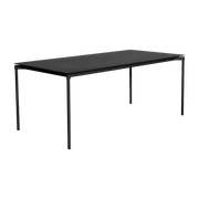 Table de jardin rectangulaire noire Fromme - Petite Friture - The Cool Republic
