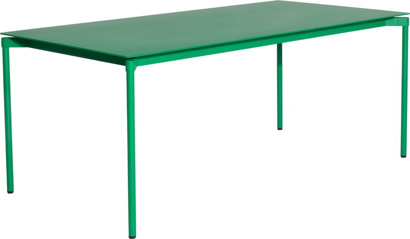 Table de jardin rectangulaire vert menthe Fromme - Petite friture - The Cool Republic