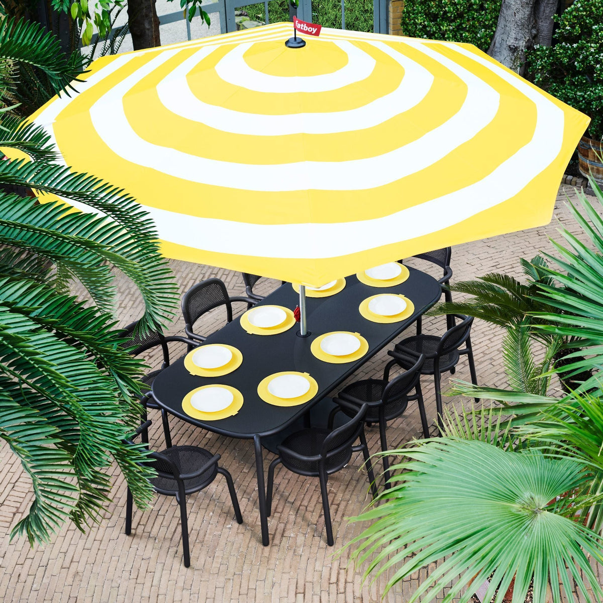 Table de jardin rectangulaire verte Toni Tablo - Fatboy - The Cool Republic