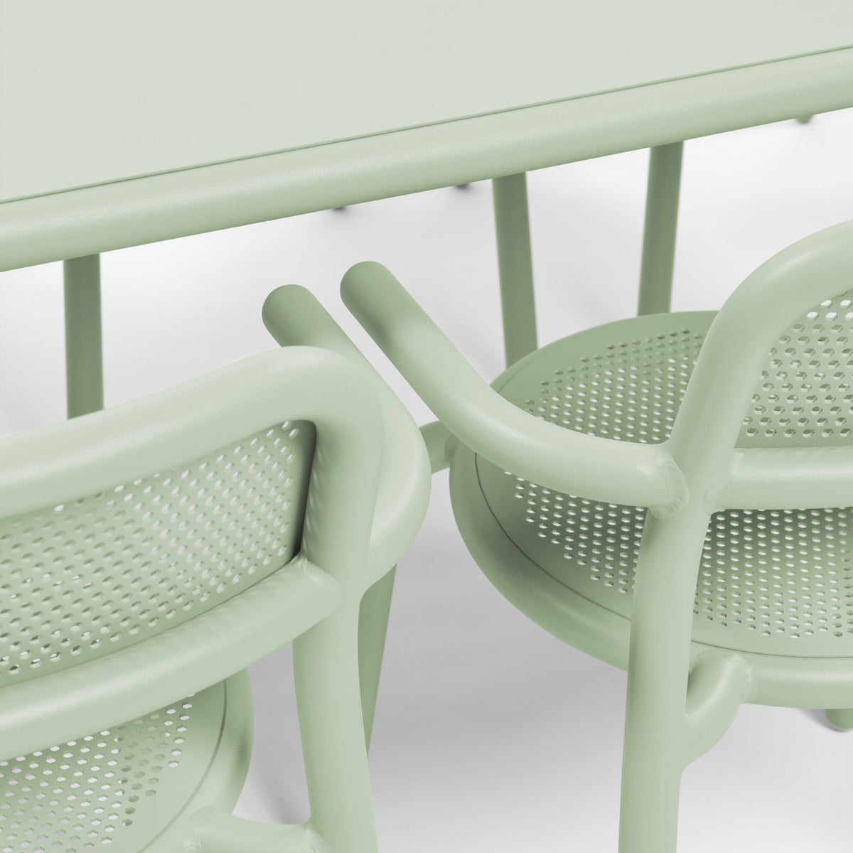 Table de jardin rectangulaire verte Toni Tablo - Fatboy - The Cool Republic