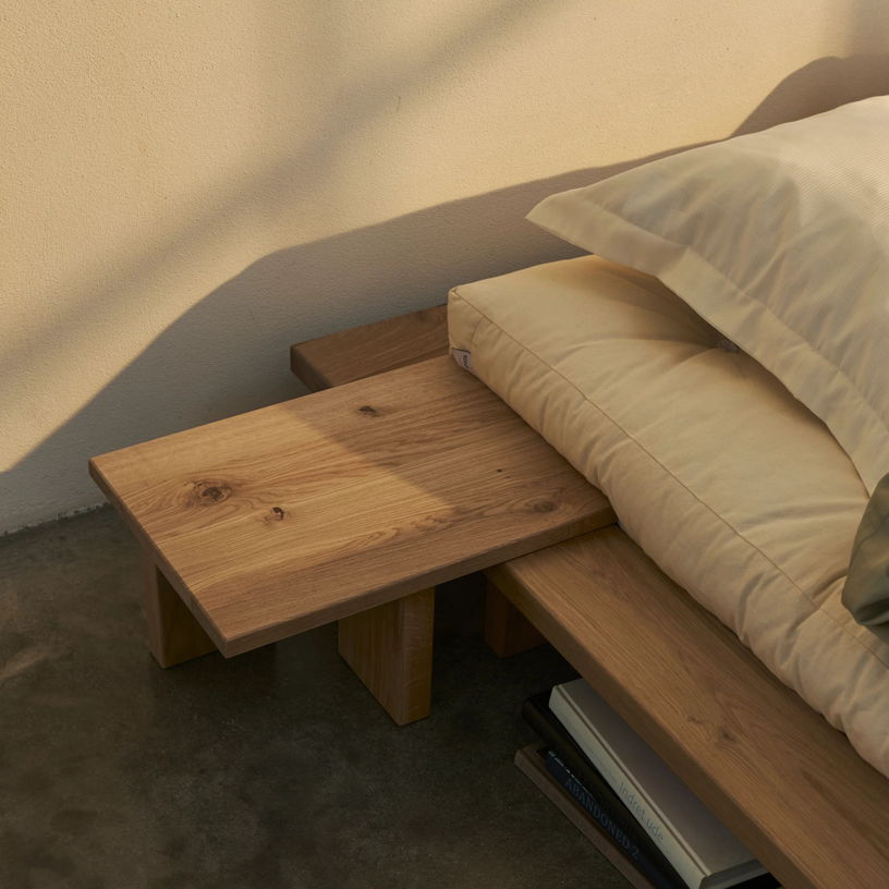 Table de nuit en bois de chêne 23cm Japan - Karup Design - The Cool Republic
