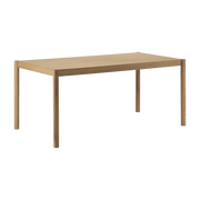 Table de salle à manger en chêne Citizen, 160x85cm - Emko - The Cool Republic