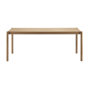 Table de salle à manger en chêne Citizen, 180x85cm - Emko - The Cool Republic