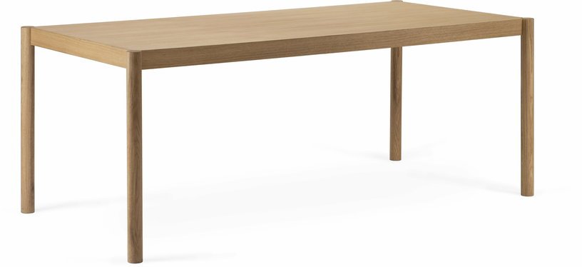 Table de salle à manger en chêne Citizen, 180x85cm - Emko - The Cool Republic