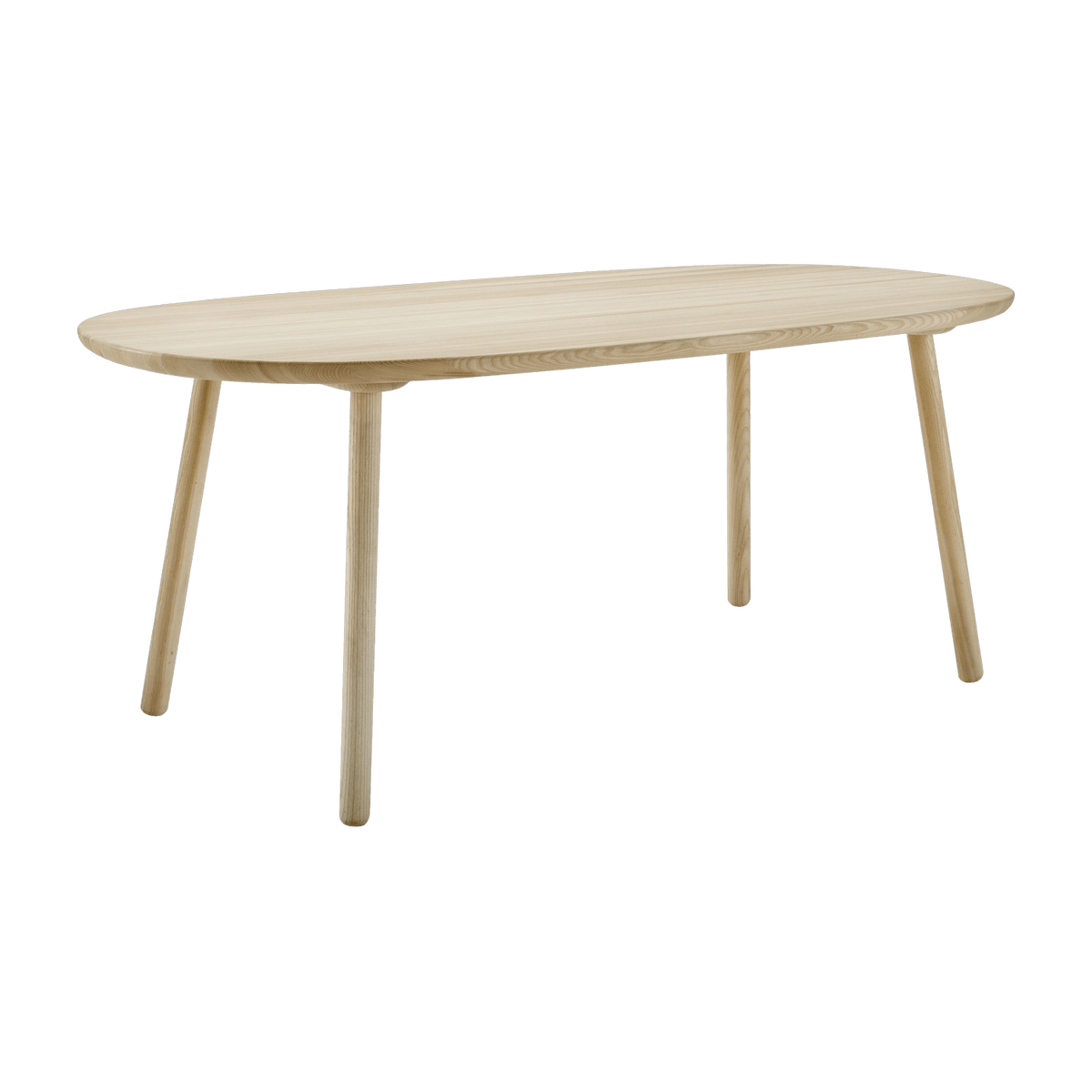 Table de salle à manger en frêne naturel Naïve - Emko - The Cool Republic