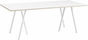 Table en acier blanche L200 cm Loop Stand - HAY - The Cool Republic
