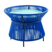 Table en acier bleu Caribe - Ames - The Cool Republic