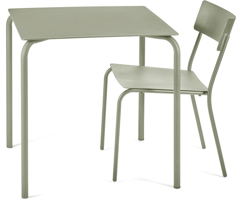 Table en aluminium vert August - Serax - The Cool Republic