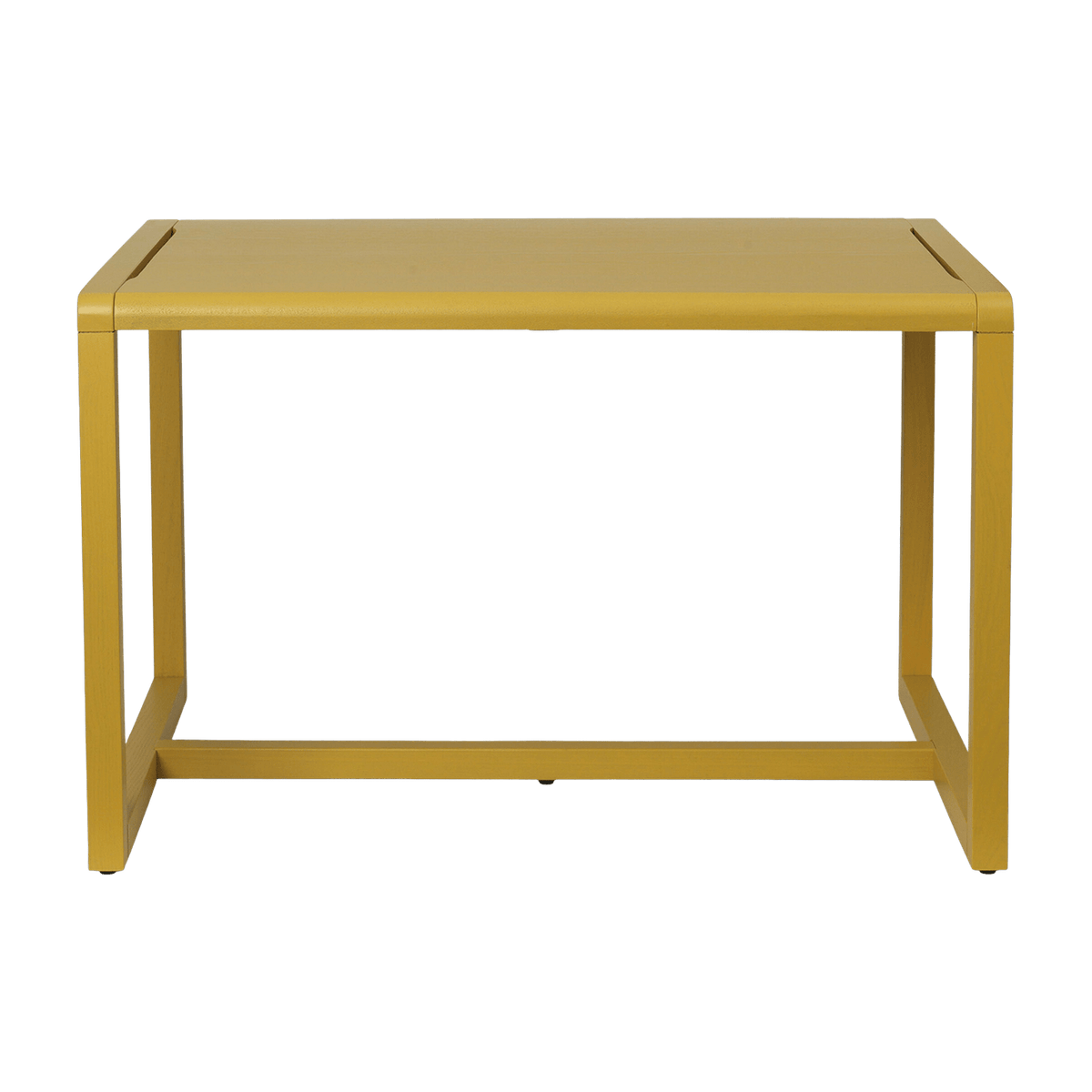 Table en bois de frêne jaune 48 x 82 cm Little Architect - Ferm Living - The Cool Republic
