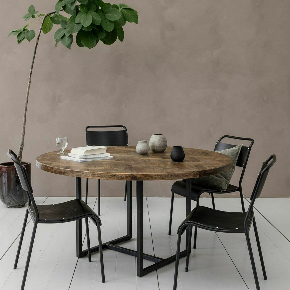 Table en bois de manguier 140 cm Kant - House Doctor - The Cool Republic