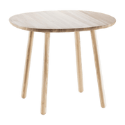 Table en bois naturel 90 cm Naïve - Emko - The Cool Republic