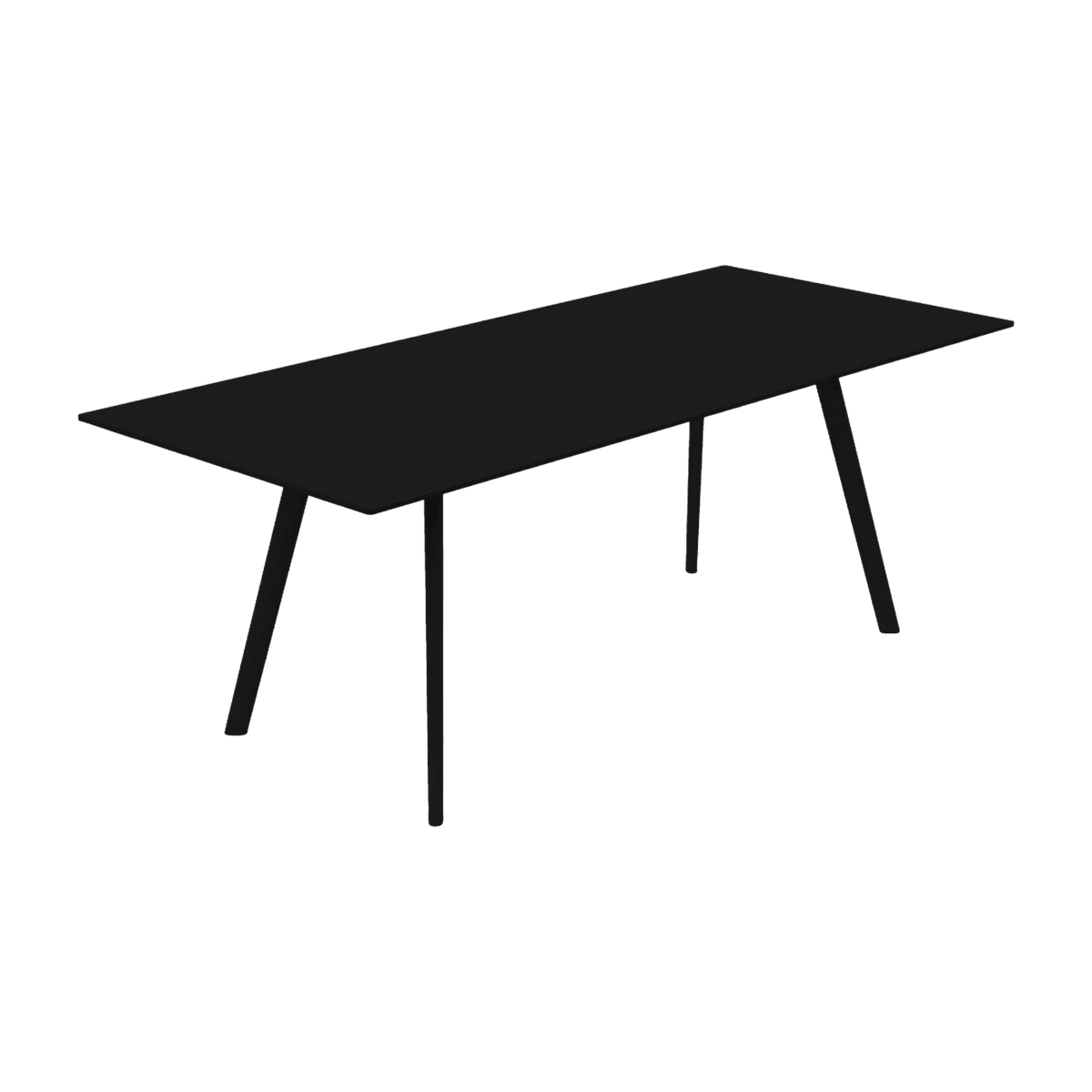 Table en bois noire 200x90 cm Pilo - Magis - The Cool Republic