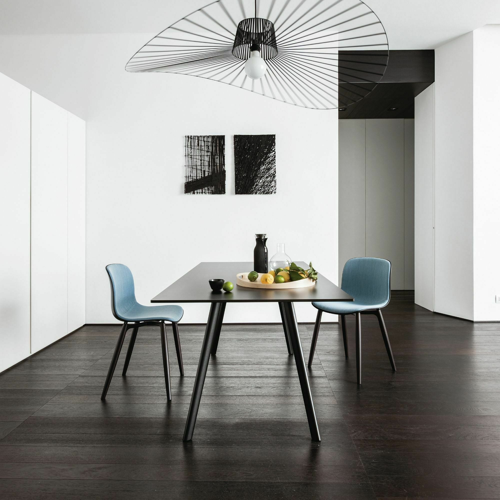 Table en bois noire 200x90 cm Pilo - Magis - The Cool Republic
