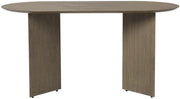 Table en bois ovale marron 150 cm Mingle - Ferm Living - The Cool Republic