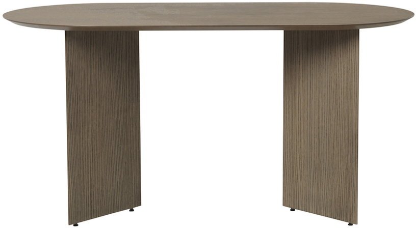 Table en bois ovale marron 150 cm Mingle - Ferm Living - The Cool Republic