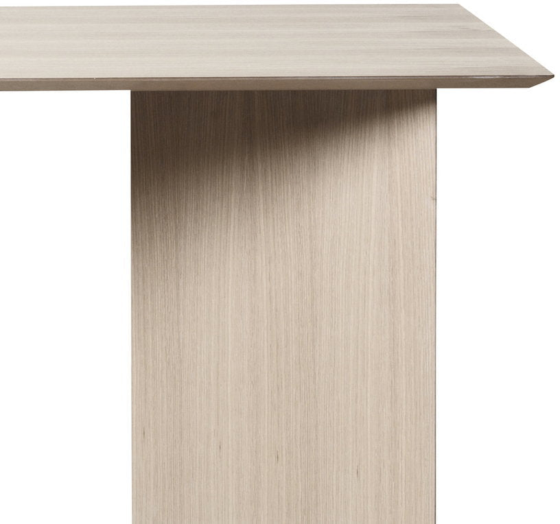 Table en bois rectangulaire beige 160 cm Mingle - Ferm Living - The Cool Republic