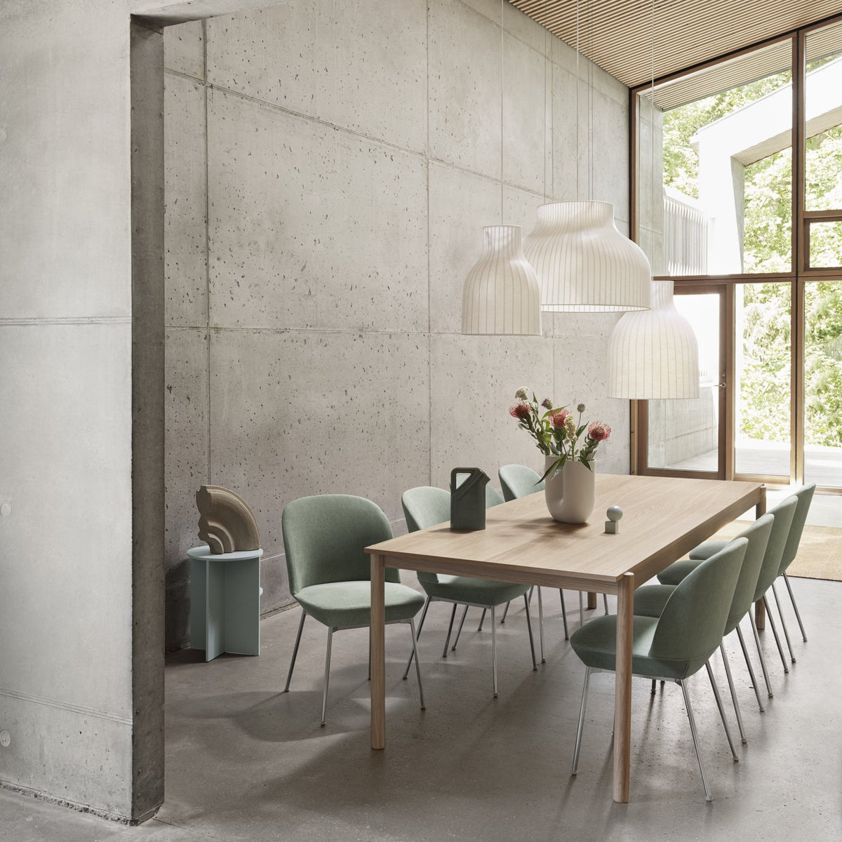 Table en chêne 260 Linear - Muuto - The Cool Republic