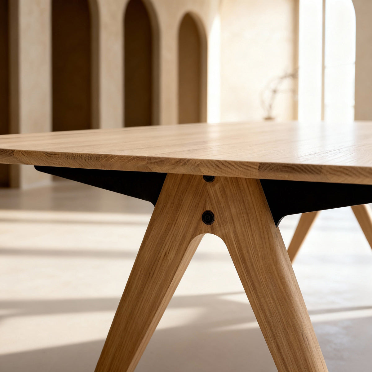 Table en chêne huilé 90 x 140 cm Ava - Gazzda - The Cool Republic