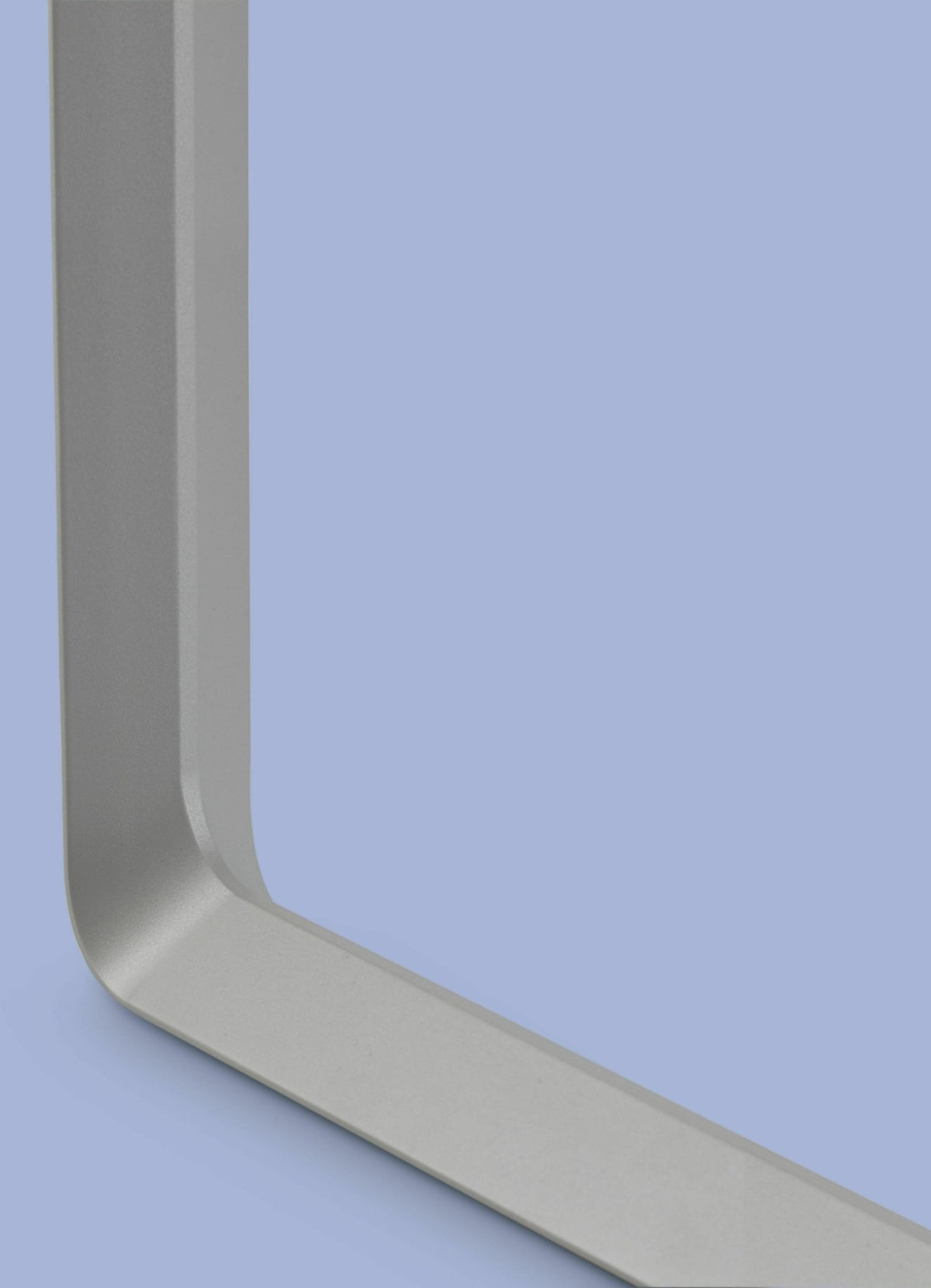 Table en chêne massif fumé et aluminium gris 255 x 108 cm 70/70 - Muuto - The Cool Republic