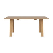 Table en chêne massif huilé 100 x 180 cm Hill - Bolia - The Cool Republic