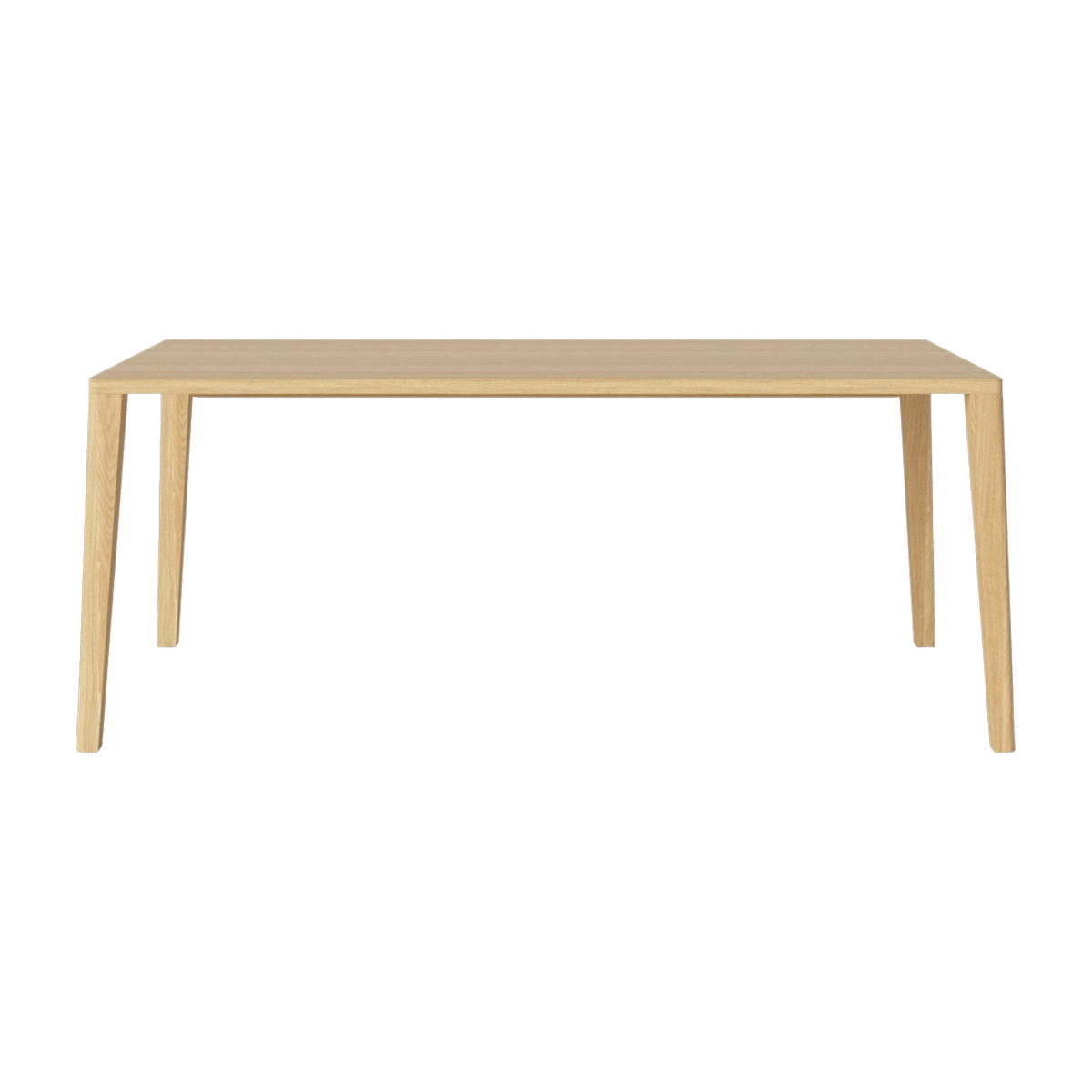 Table en chêne massif huilé 95 x 180 cm Graceful - Bolia - The Cool Republic