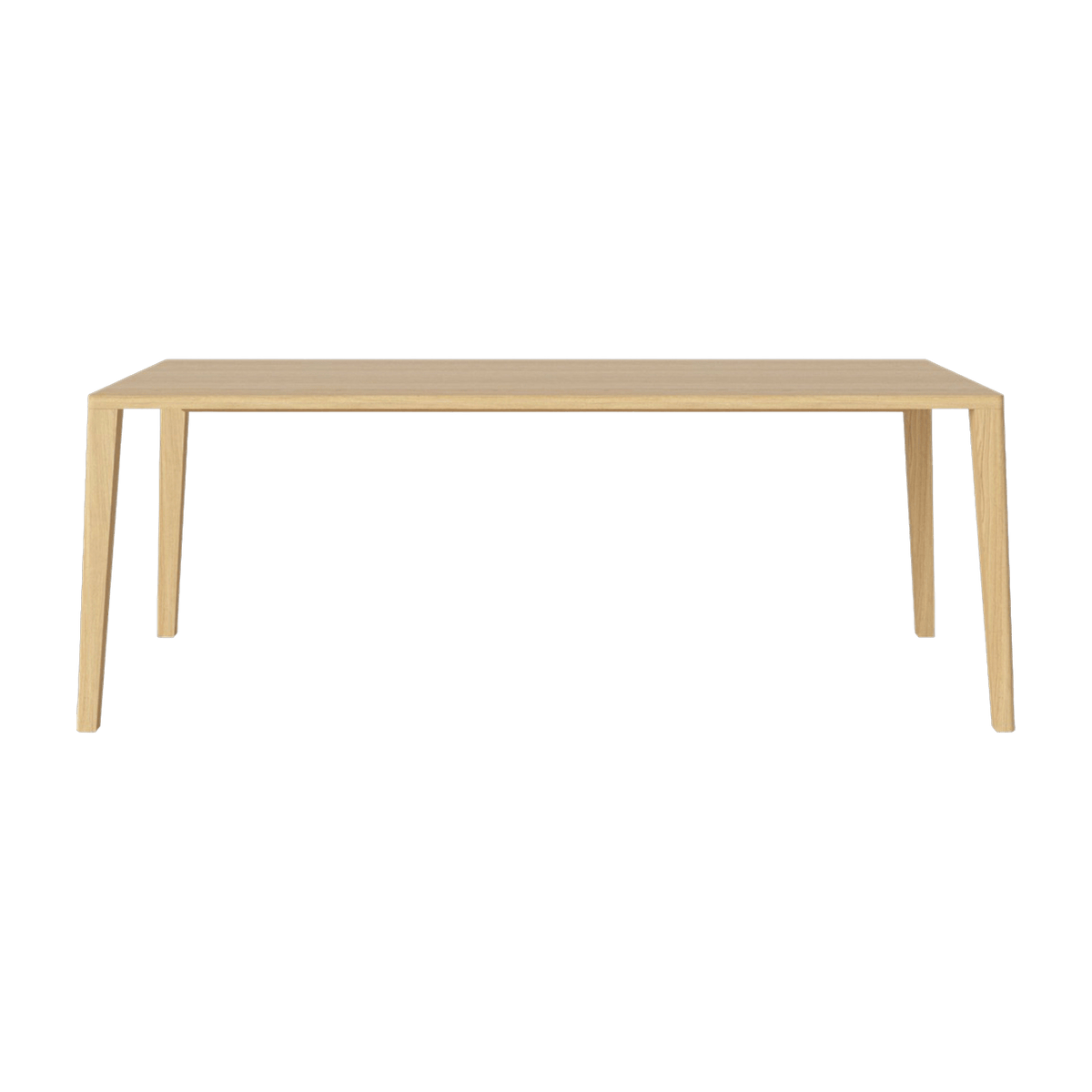 Table en chêne massif huilé 95 x 200 cm Graceful - Bolia - The Cool Republic