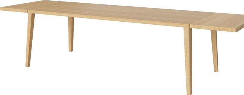 Table en chêne massif huilé 95 x 220 cm Graceful - Bolia - The Cool Republic