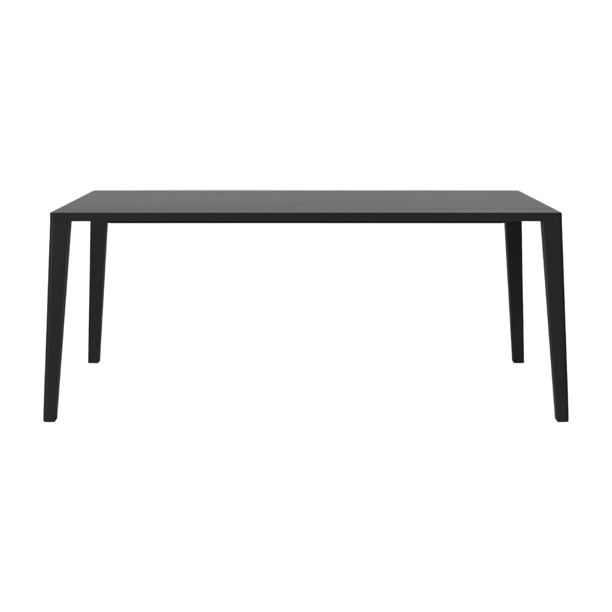 Table en chêne massif huilé teinté noir 95 x 180 cm Graceful - Bolia - The Cool Republic