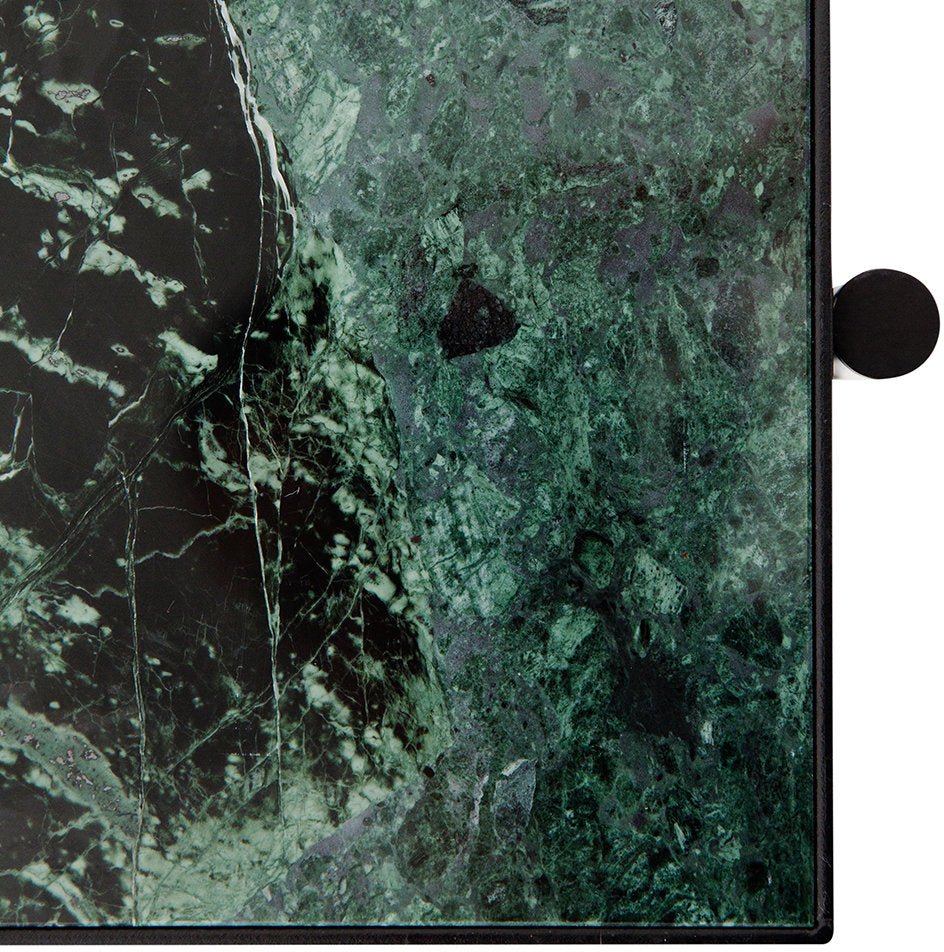Table en marbre verte 185 cm - HANDVÄRK - The Cool Republic
