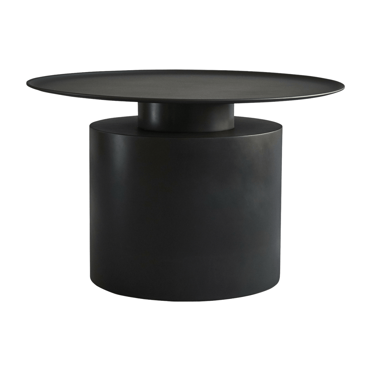 Table en métal noir basse Pillar - 101 Copenhagen - The Cool Republic
