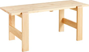 Table en pin laqué 180 x 66 x 74 cm Weekday - Hay - The Cool Republic
