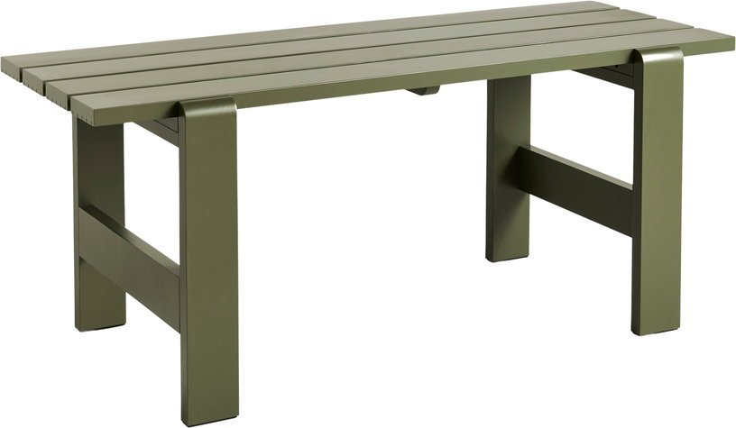 Table en pin laqué olive 180 x 66 x 74 cm Weekday - Hay - The Cool Republic