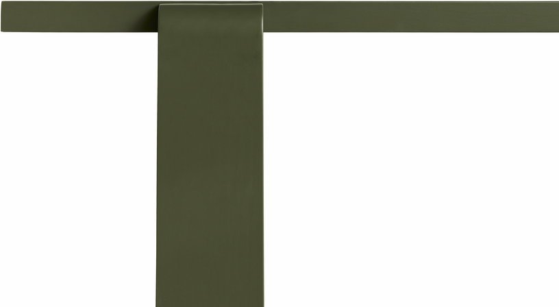 Table en pin laqué olive 180 x 66 x 74 cm Weekday - Hay - The Cool Republic