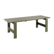 Table en pin laqué olive 230 x 83 x 74 cm Weekday - Hay - The Cool Republic