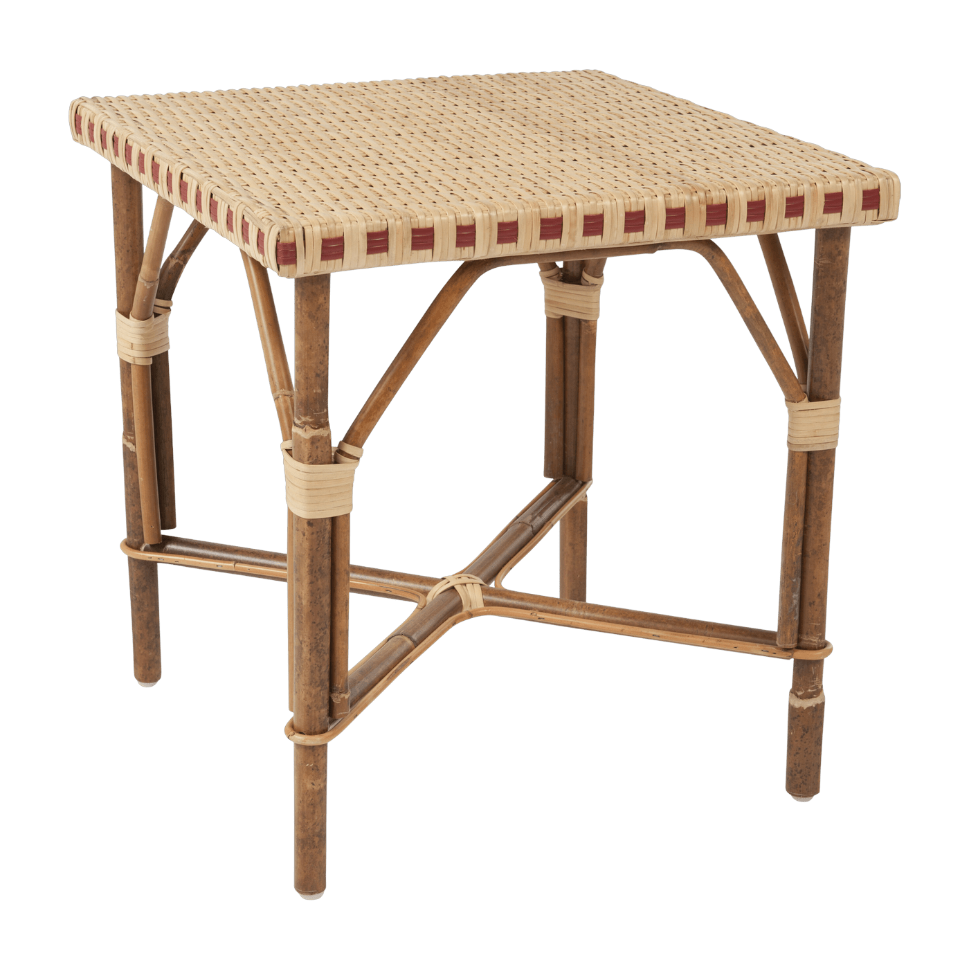 Table en rotin 49 x 52 cm Bagatelle - KOK - The Cool Republic