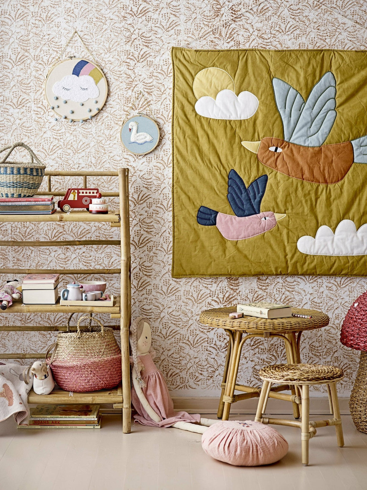 Table en rotin pour enfants Hortense - Bloomingville Mini - The Cool Republic