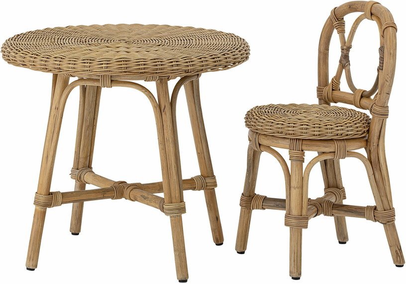 Table en rotin pour enfants Hortense - Bloomingville Mini - The Cool Republic