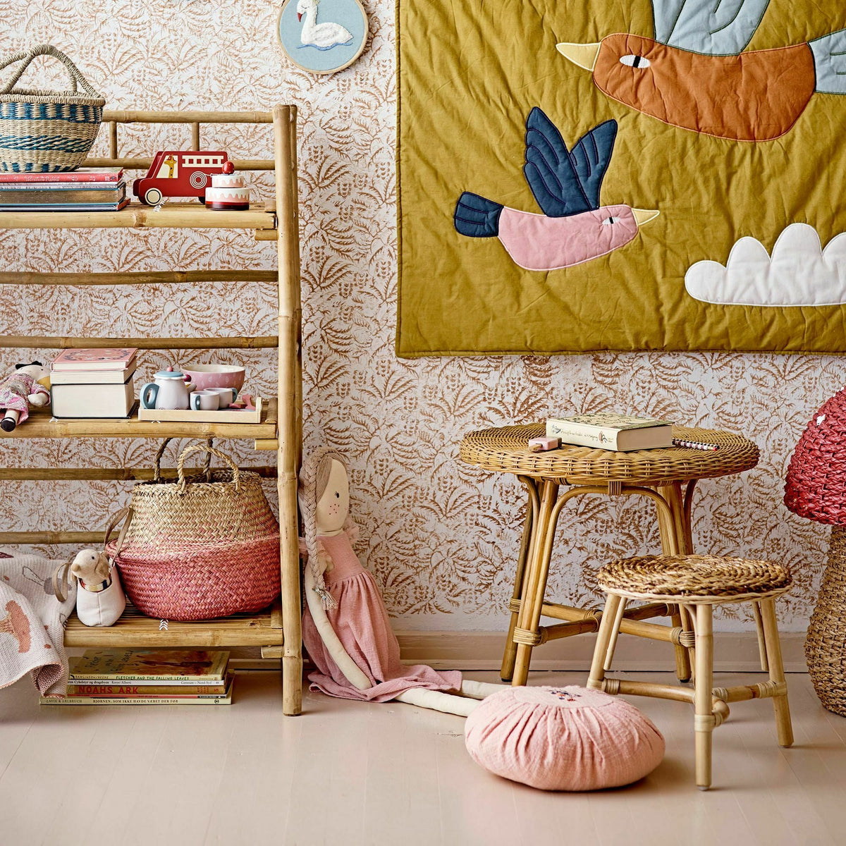 Table en rotin pour enfants Hortense - Bloomingville Mini - The Cool Republic