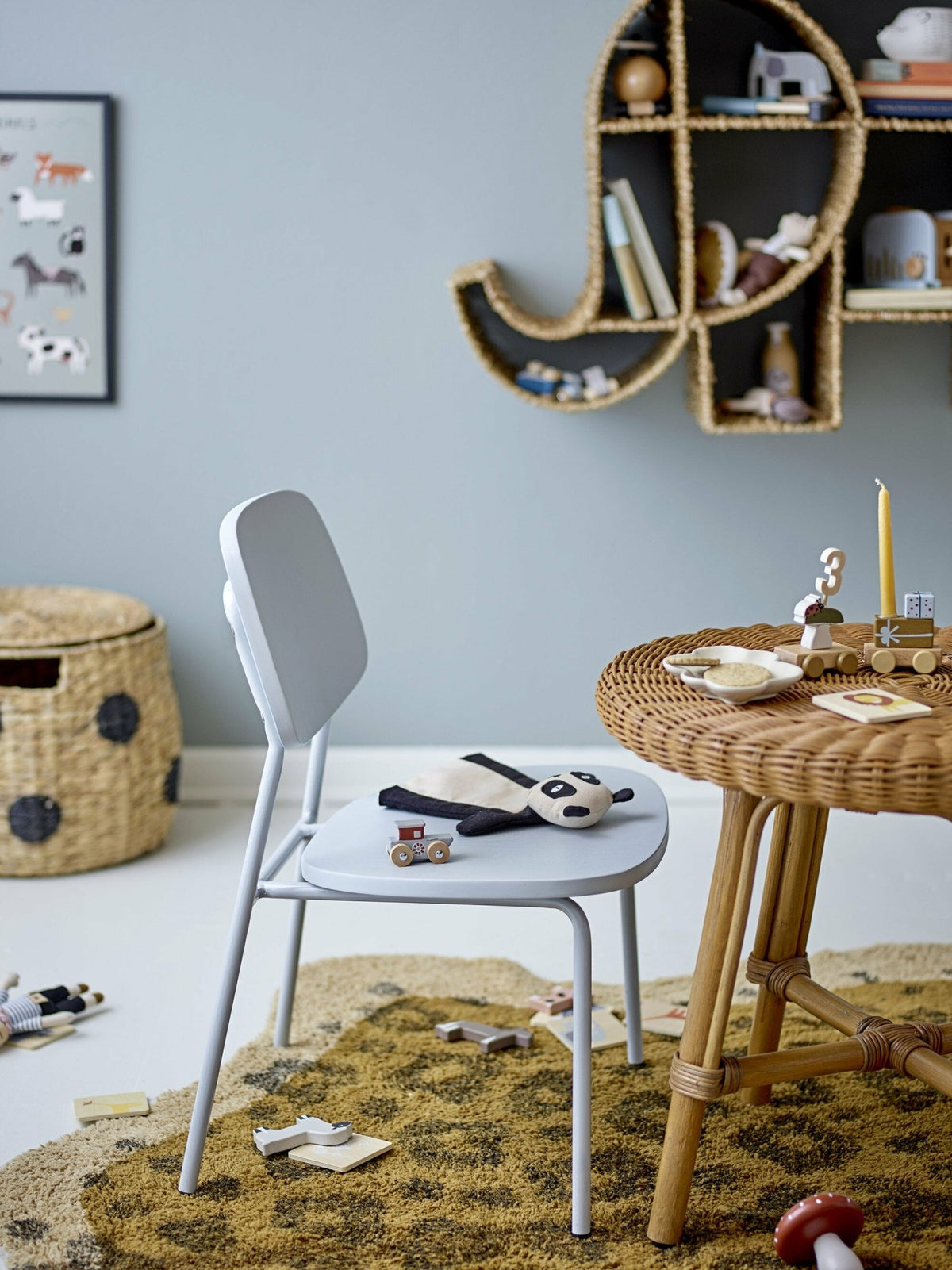 Table en rotin pour enfants Hortense - Bloomingville Mini - The Cool Republic