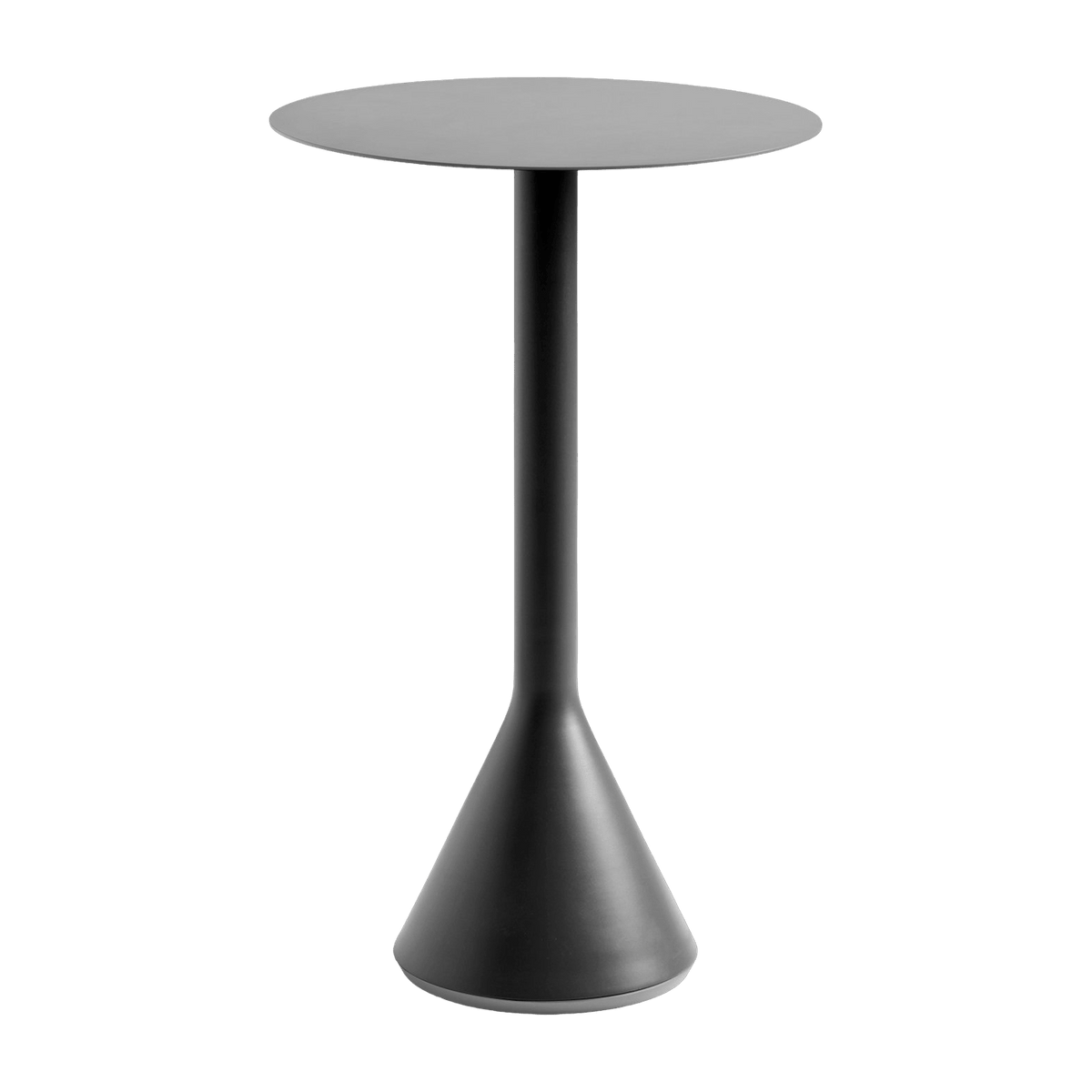 Table haute cone anthracite Palissade - HAY - The Cool Republic
