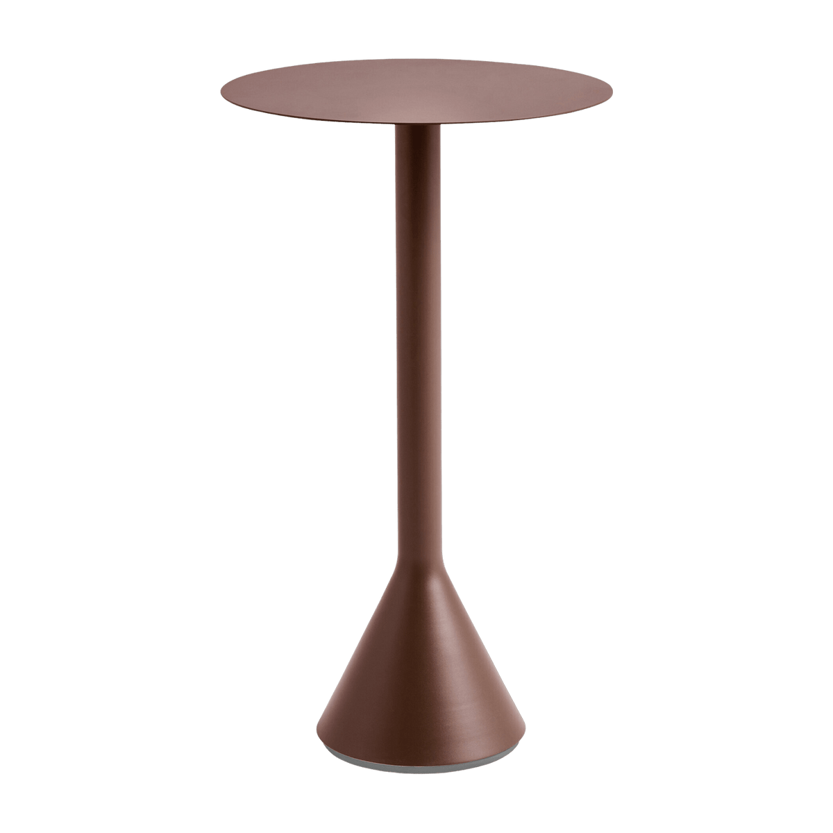 Table haute cone rouge Palissade - HAY - The Cool Republic
